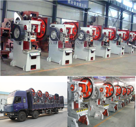   J21-25T固定臺沖床20臺發河北新華歐亞汽配集團有限公司 以下為發貨實拍圖